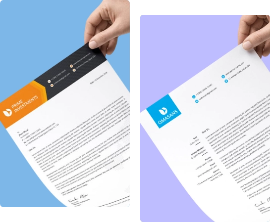 Customized Letterheads
