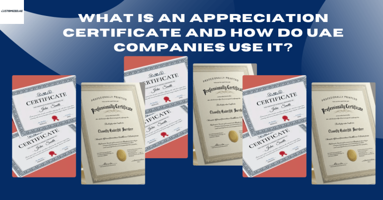 appreciation certificate